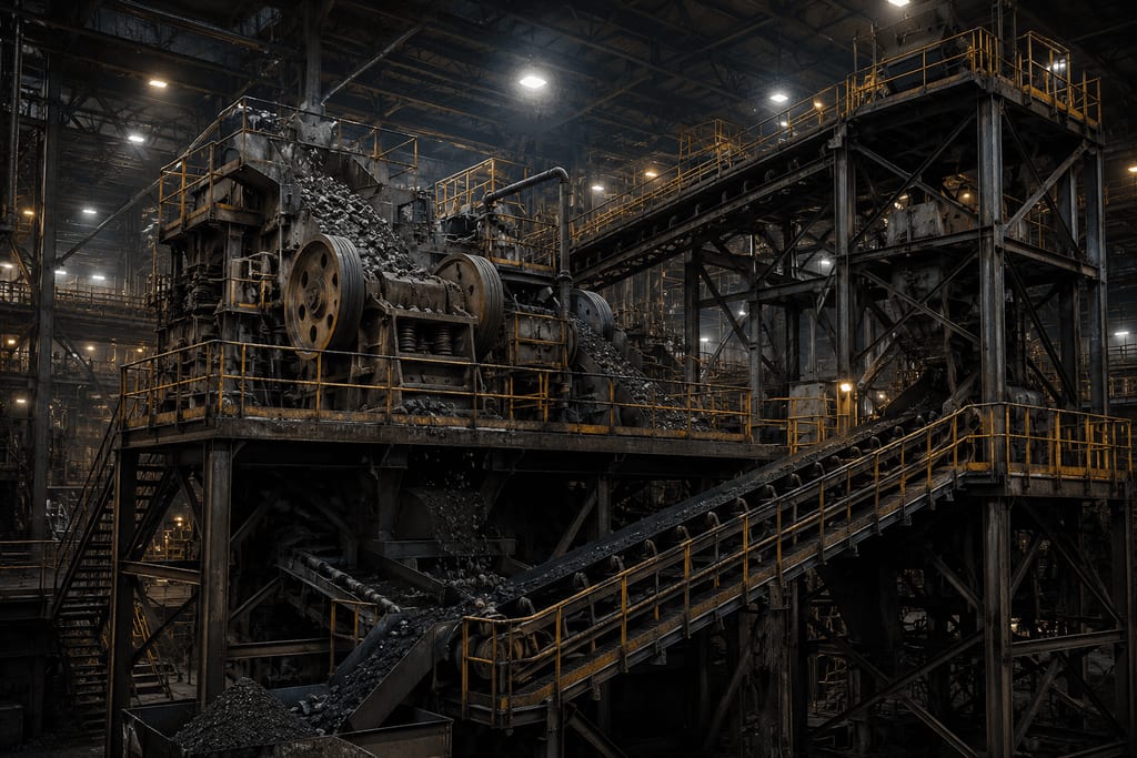 Primary crushing plant