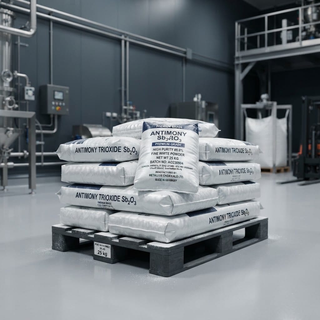 Antimony trioxide industrial bag
